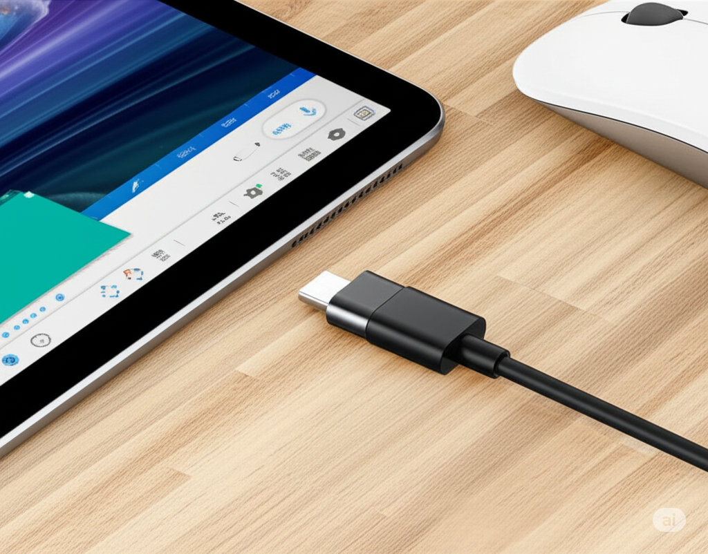 Adaptador USB A para USB C (para Mouse e iPad)